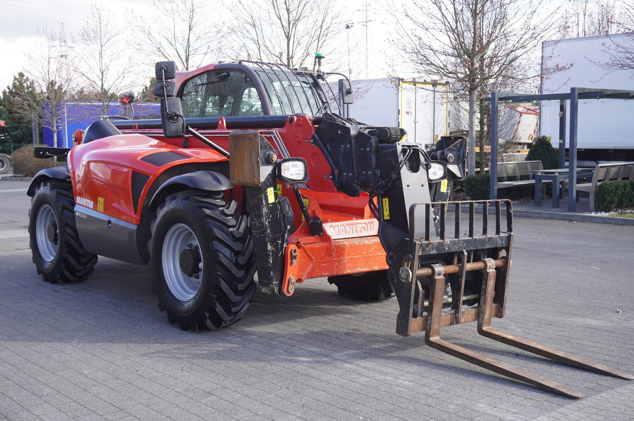 Телескопичен товарач MANITOU MT 1840 Telescopic Loader / reach 18m / joystick: снимка 14