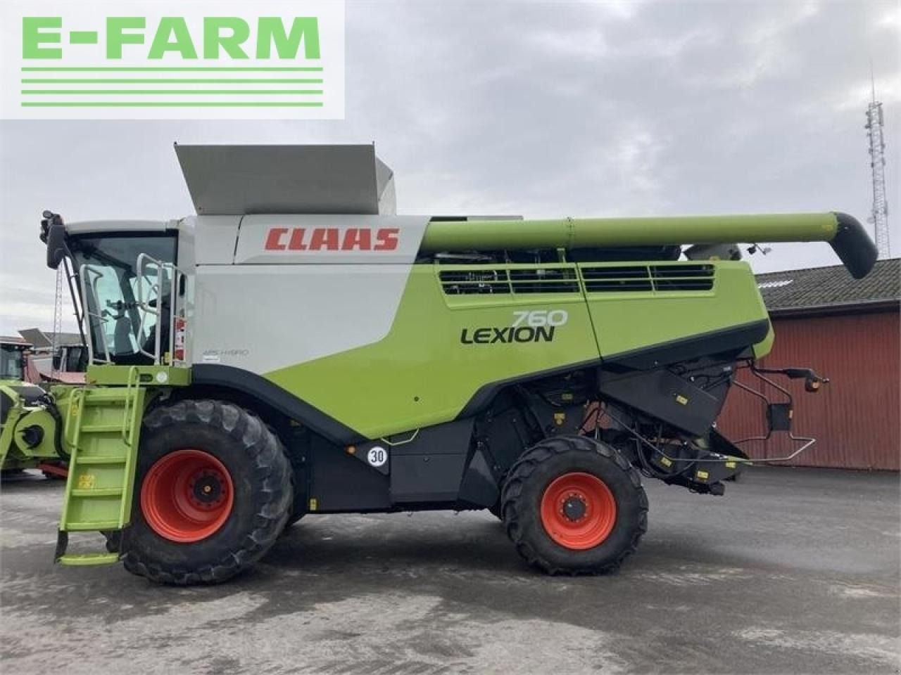 Зърнокомбайн CLAAS lexion 760: снимка 7