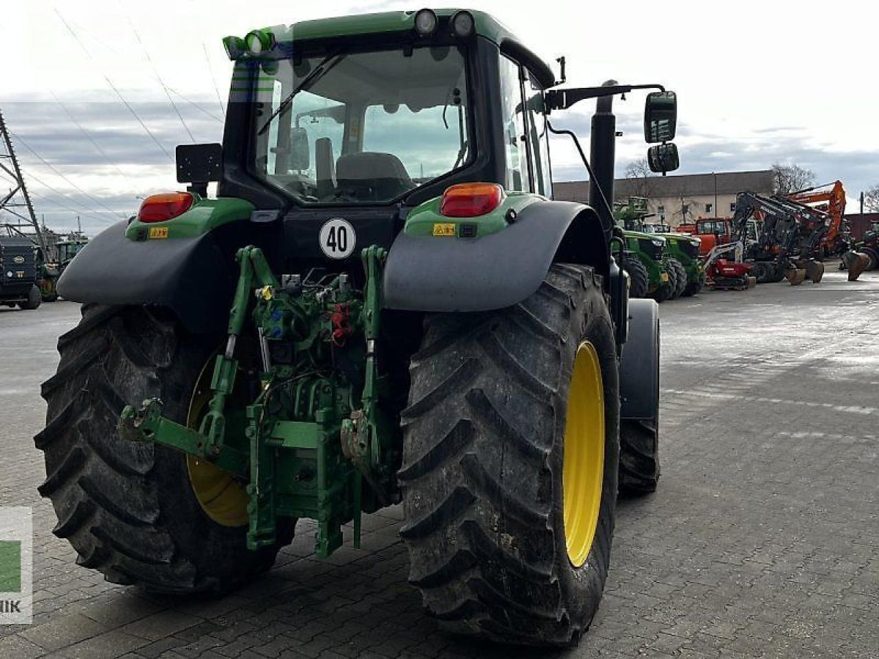 Трактор John Deere 6155m: снимка 8