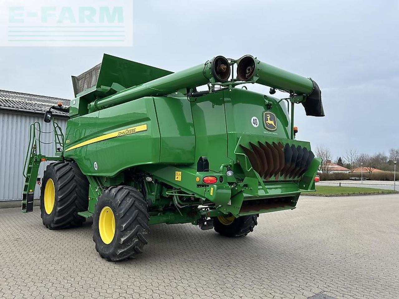 Зърнокомбайн John Deere t670i: снимка 11