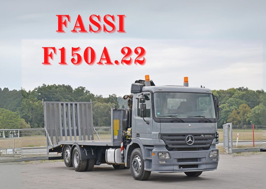 Камион пътна помощ Mercedes-Benz ACTROS 2532 * FASSI F150A.22 * TOPZUSTAND: снимка 1