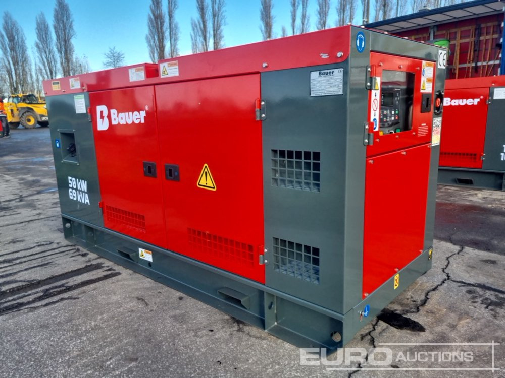 Електрогенератор Unused Bauer GFS-50KW: снимка 6