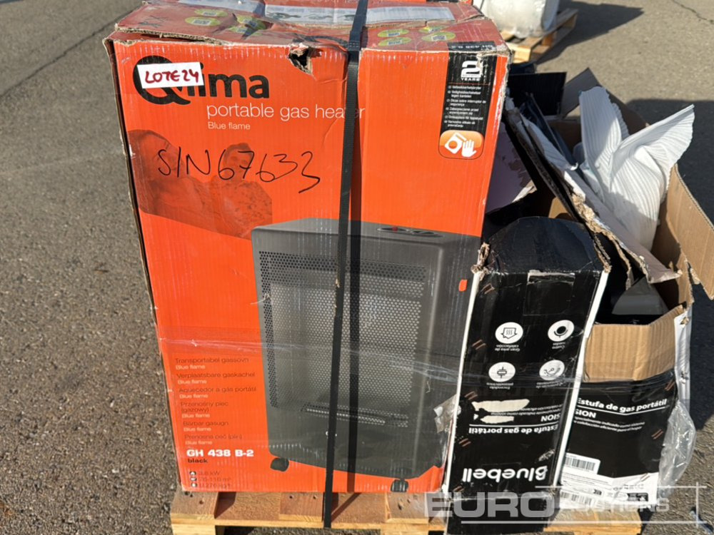 Строително оборудване Pallet of Portable Gas Heater (5 of): снимка 6