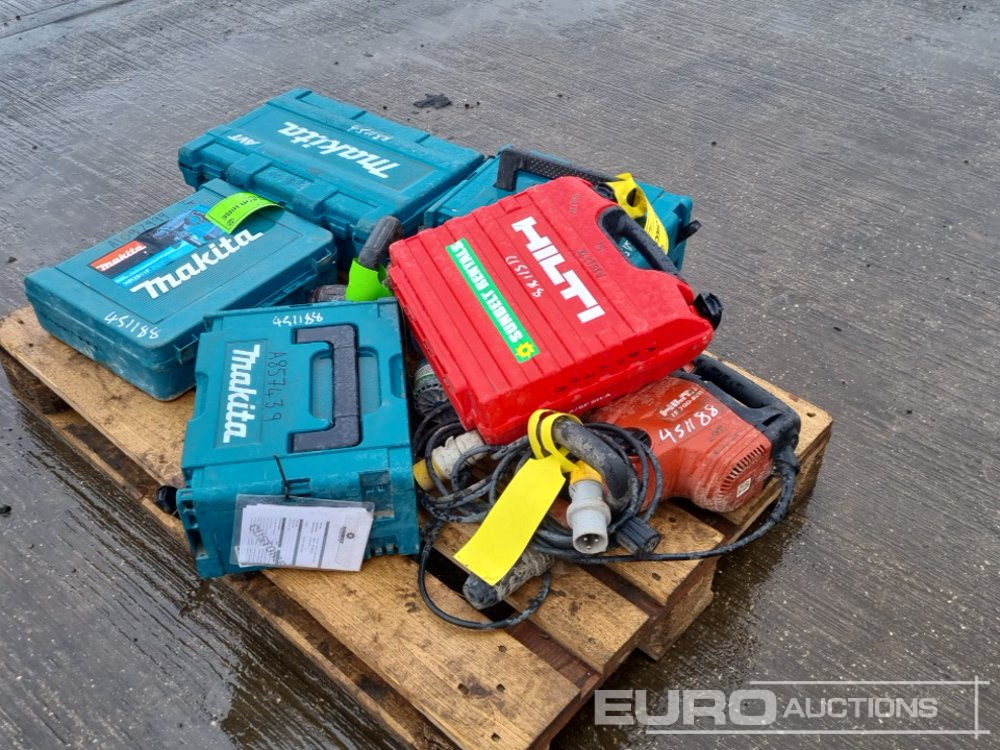 Строително оборудване Pallet of Makita Cordless Drill,Cordless Impact Wrench, 110Volt SDS Drill (3 of), Hilti Cordless Drill, 110Volt SDS Drill: снимка 8